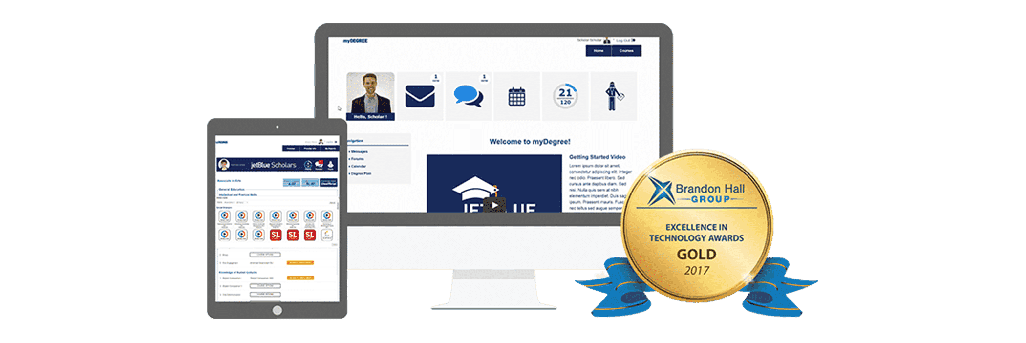 Award-Winning MyDegree Platform